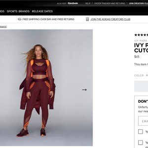 IVY PARK Strappy Cutout Bra